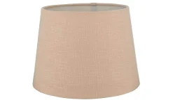 Enfärgade Runda Lampskärmar < Oriva Linne Lampskärm Ø25cm Rosa