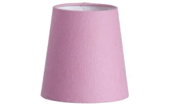Enfärgade Runda Lampskärmar-Oriva Linne Lampskärm Ø14,5cm Rosa