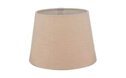 Enfärgade Runda Lampskärmar-Oriva Linne Lampskärm Ø20cm Rosa