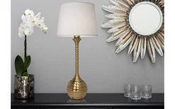 Enfärgade Runda Lampskärmar < Cottex Linne Lampskärm Ø30cm Vit