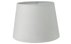Enfärgade Runda Lampskärmar-Oriva Linne Lampskärm Ø20cm Vit