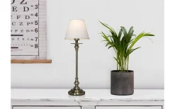 Enfärgade Runda Lampskärmar < Cottex Linne Lampskärm Ø14cm Vit