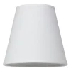 Enfärgade Runda Lampskärmar < Cottex Linne Lampskärm Ø17cm Vit