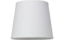 Enfärgade Runda Lampskärmar-Cottex Linne Lampskärm Ø20cm Vit