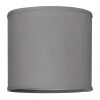Cylinder Lampskärmar < Cottex Linne Lampskärm Cylinder Ø20cm Grå