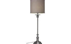Cylinder Lampskärmar < Cottex Linne Lampskärm Cylinder Ø20cm Grå