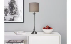 Cylinder Lampskärmar < Cottex Linne Lampskärm Cylinder Ø20cm Grå