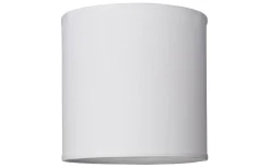 Cylinder Lampskärmar-Cottex Linne Lampskärm Cylinder Ø25cm Vit