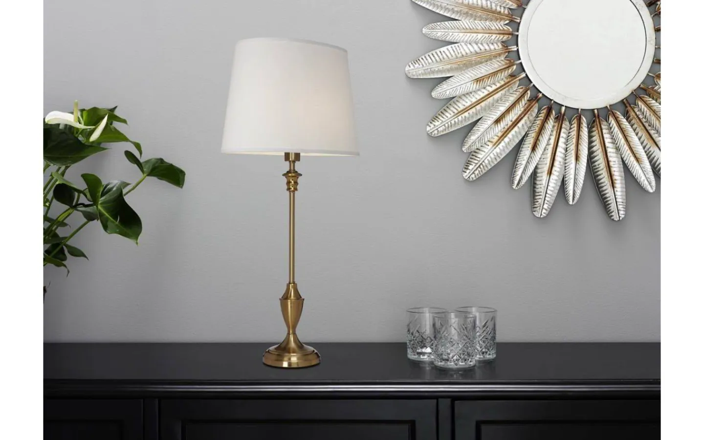 Ovala Lampskärmar < Cottex Linne Lampskärm Oval 32cm Vit