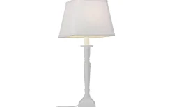 Rektangulära Lampskärmar-Cottex Linne Lampskärm Rektangulär 23,5cm Vit
