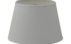 Enfärgade Runda Lampskärmar < Hallbergs Linn Lampskärm Ø30cm Vit