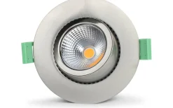 Infällda Spotlights Utomhus|230V Led Spotlights-Llitt Lisa 230V Spotlight 3000K 5,5W Borstad Stål IP65