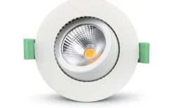 Infällda Spotlights Utomhus|230V Led Spotlights-Llitt Lisa 230V Spotlight 3000K 5,5W 3-pack Vit IP65