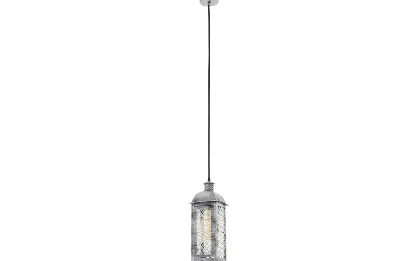 Fönsterlampor-Eglo Lisburn Fönsterlampa 12,5cm Silver
