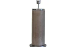 Lampfötter-Hallbergs Lissabon Lampfot 59cm Grå/Borstad Silver