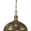 Kök & Matplats|Stora Taklampor Ø70-150 Cm < PR Home Liverpool Taklampa 70cm Råmässing
