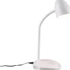Skrivbordslampor < Reality Load Skrivbordslampa med QI-laddare LED vit