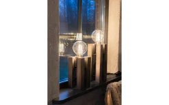 Bordslampor-Markslojd Lodge Bordslampa 36cm Brun