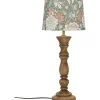 Bordslampor-PR Home Lodge Bordslampa 59cm Dahlia Grön