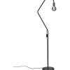 Golvlampor < PR Home Loft Golvlampa 150cm Svart