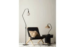 Golvlampor < PR Home Loft Golvlampa 150cm Svart