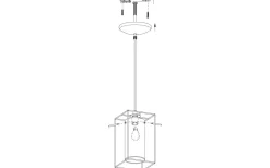 Fönsterlampor-Eglo Loncino Fönsterlampa 15cm Krom