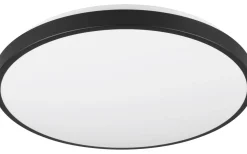 Plafonder-Reality Loody Plafond LED svart rörelsesensor + skymningssensor