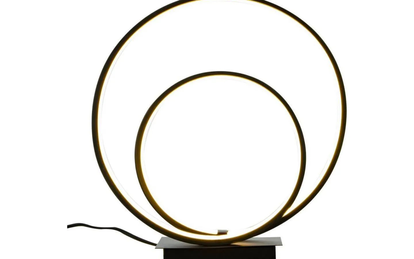 Bordslampor-Aneta Loop Bordslampa 37cm LED 14W 3000K Svart