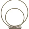 Vardagsrum|Bordslampor-Aneta Loop Bordslampa 37cm 3-steg DIM LED 14W 3000K Stål