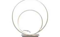 Vardagsrum|Bordslampor-Aneta Loop Bordslampa 37cm 3-steg DIM LED 14W 3000K Stål