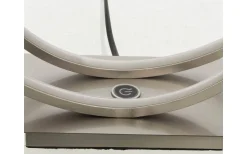 Vardagsrum|Bordslampor-Aneta Loop Bordslampa 37cm 3-steg DIM LED 14W 3000K Stål