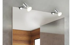 Badrumslampor Vägg-Trio Lighting Lorenzo H2O Vägglampa 1-dels GU10 krom IP44