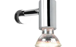 Badrumslampor Vägg-Trio Lighting Lorenzo H2O Vägglampa 1-dels GU10 krom IP44