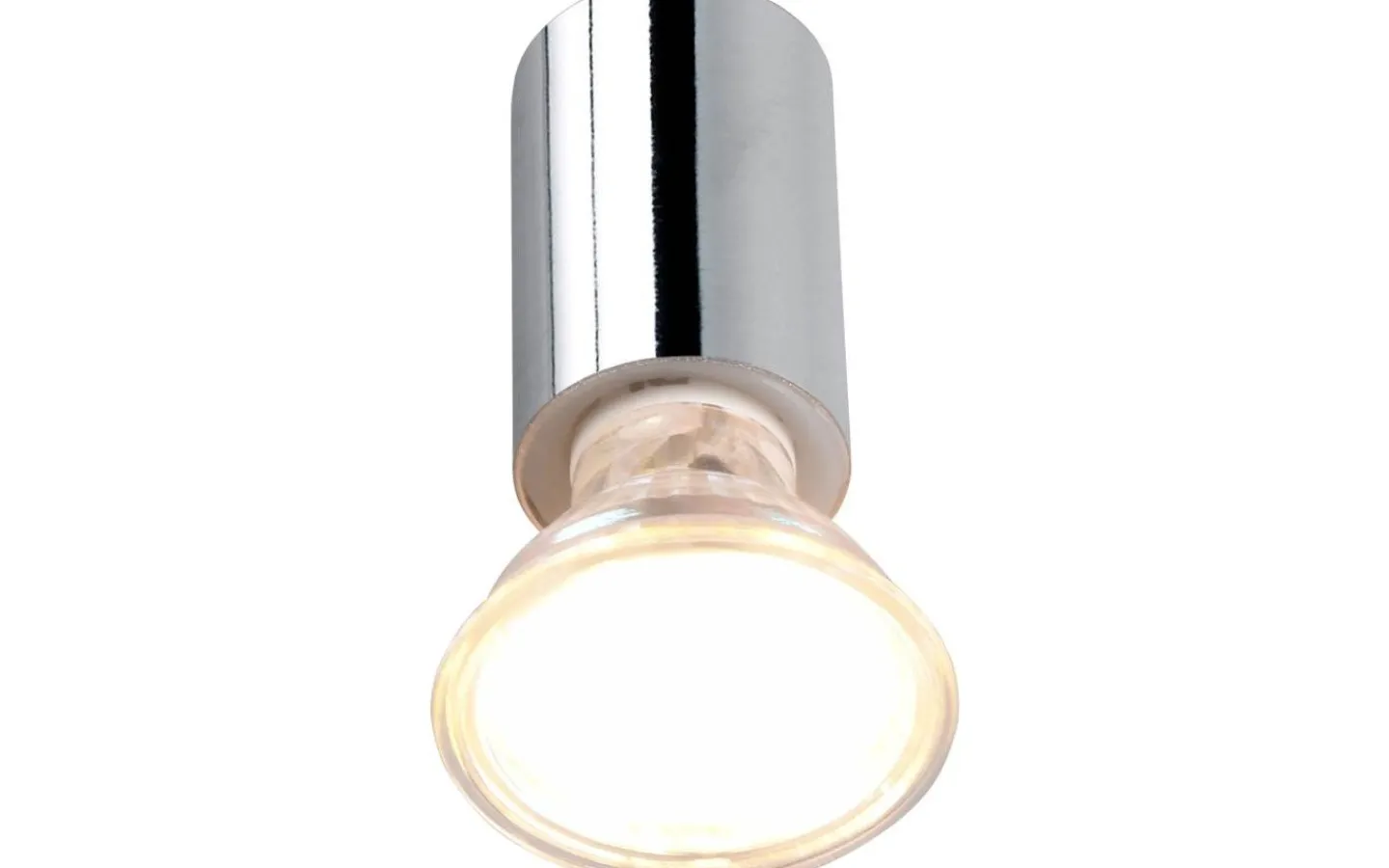 Badrumslampor Vägg-Trio Lighting Lorenzo H2O Vägglampa 1-dels GU10 krom IP44