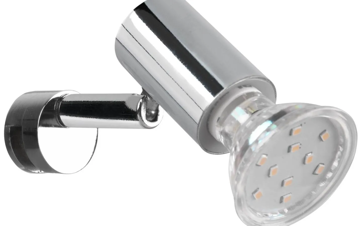 Badrumslampor Vägg-Trio Lighting Lorenzo H2O Vägglampa 1-dels GU10 krom IP44