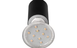 Badrumslampor Vägg-Trio Lighting Lorenzo H2O Vägglampa 1-dels GU10 mattsvart IP44