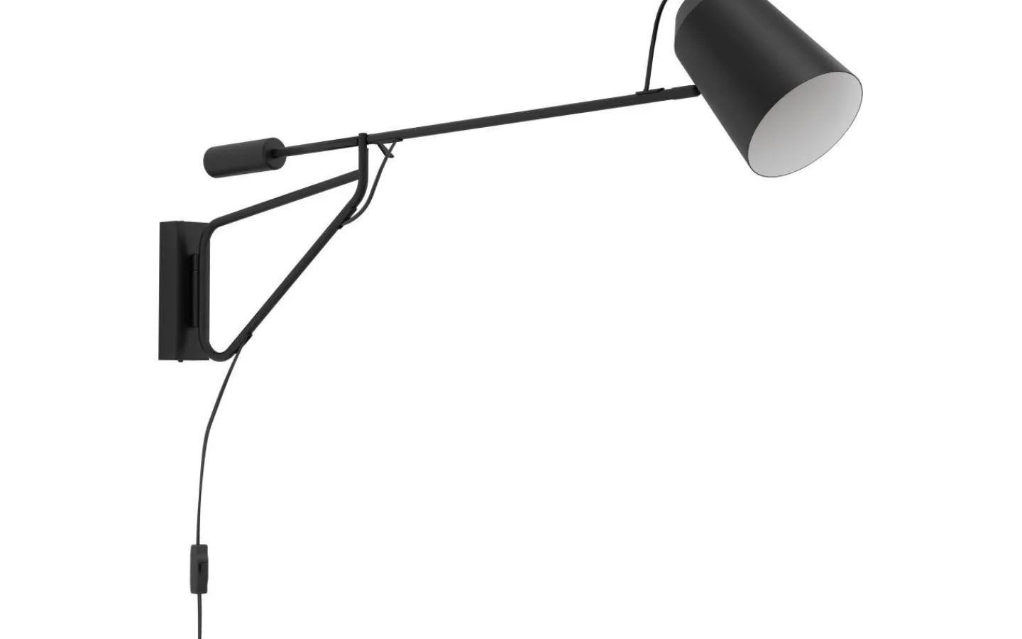 Läslampor < Eglo Loreto 1 Vägglampa Svart