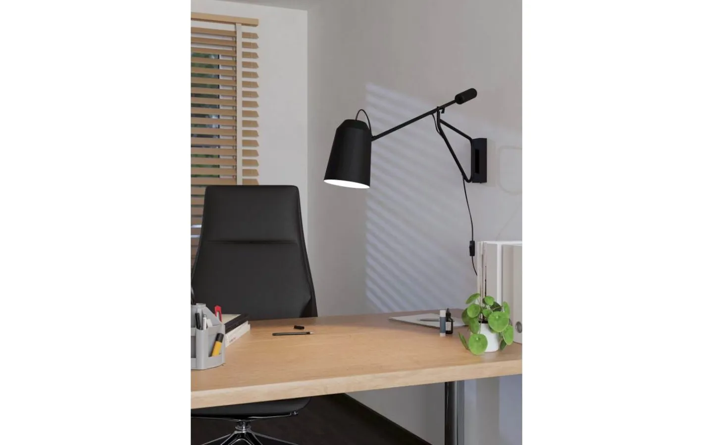 Läslampor < Eglo Loreto 1 Vägglampa Svart