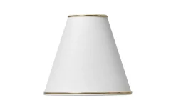 Toppringsskärmar-ArmaturHantverk Lotus Toppringskärm Ø21cm Vit