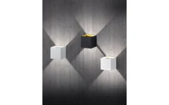 Lampetter < Trio Lighting Louis Vägglampa LED i borstad aluminium