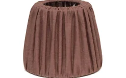 Plisserade Lampskärmar-Hallbergs Louren Plisserad Lampskärm Ø20cm Ljung