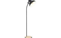 Golvläslampor-Eglo Lubenham Golvlampa 160cm Svart/Brun
