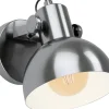 Läslampor < Eglo Lubenham 1 Vägglampa Stålantik/Creme