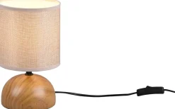 Bordslampor < Reality Luci Bordslampa E14 träimitation