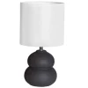 Bordslampor < Cottex Lucie Bordslampa 31cm Svart/Vit