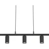 Avlånga Taklampor-Belid Lucy Taklampa 115cm Mattsvart