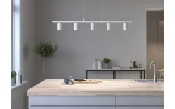Avlånga Taklampor-Belid Lucy Taklampa 115cm Mattvit