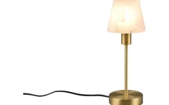 Bordslampor-Trio Lighting Luis II Bordslampa E14 borstad mässing