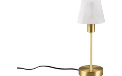 Bordslampor-Trio Lighting Luis II Bordslampa E14 borstad mässing