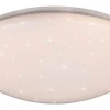 Plafonder < Reality Lukida Plafond LED 40cm vitt stjärnljus